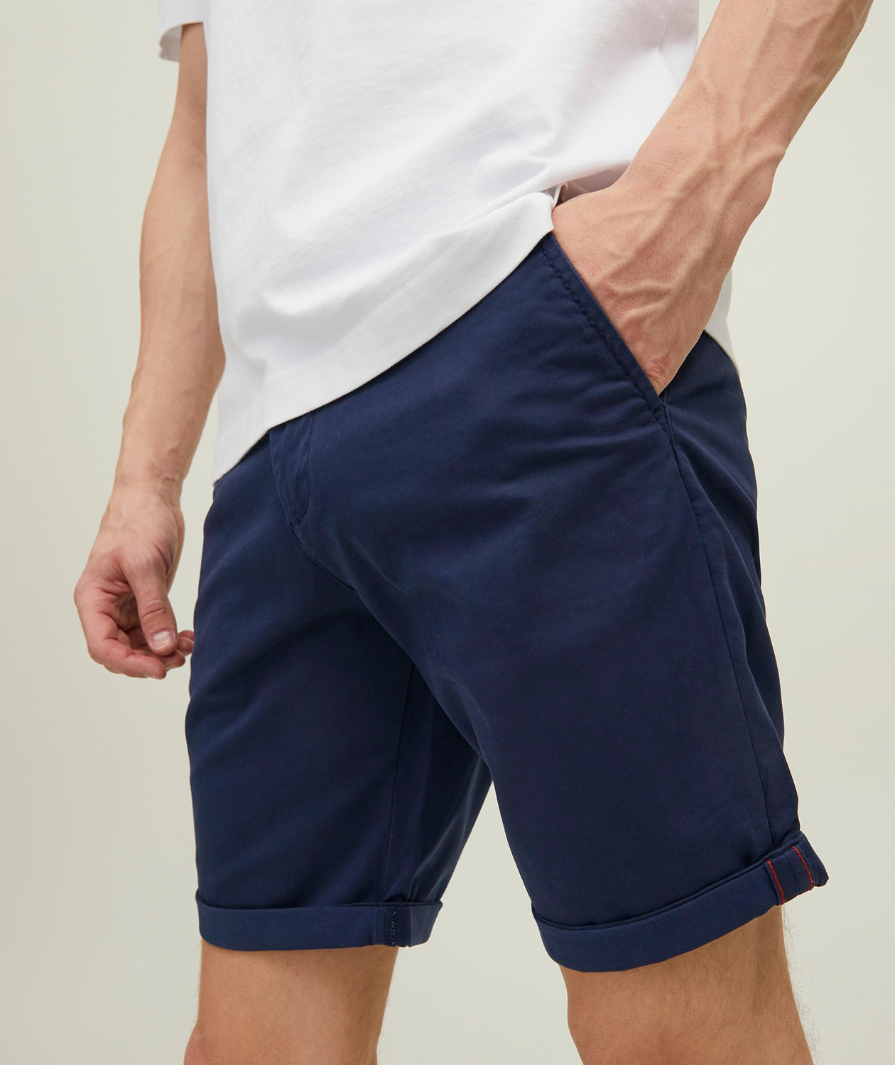 Jack & Jones JPSTBOWIE Chino shorts, Navy Blazer, large image number 4