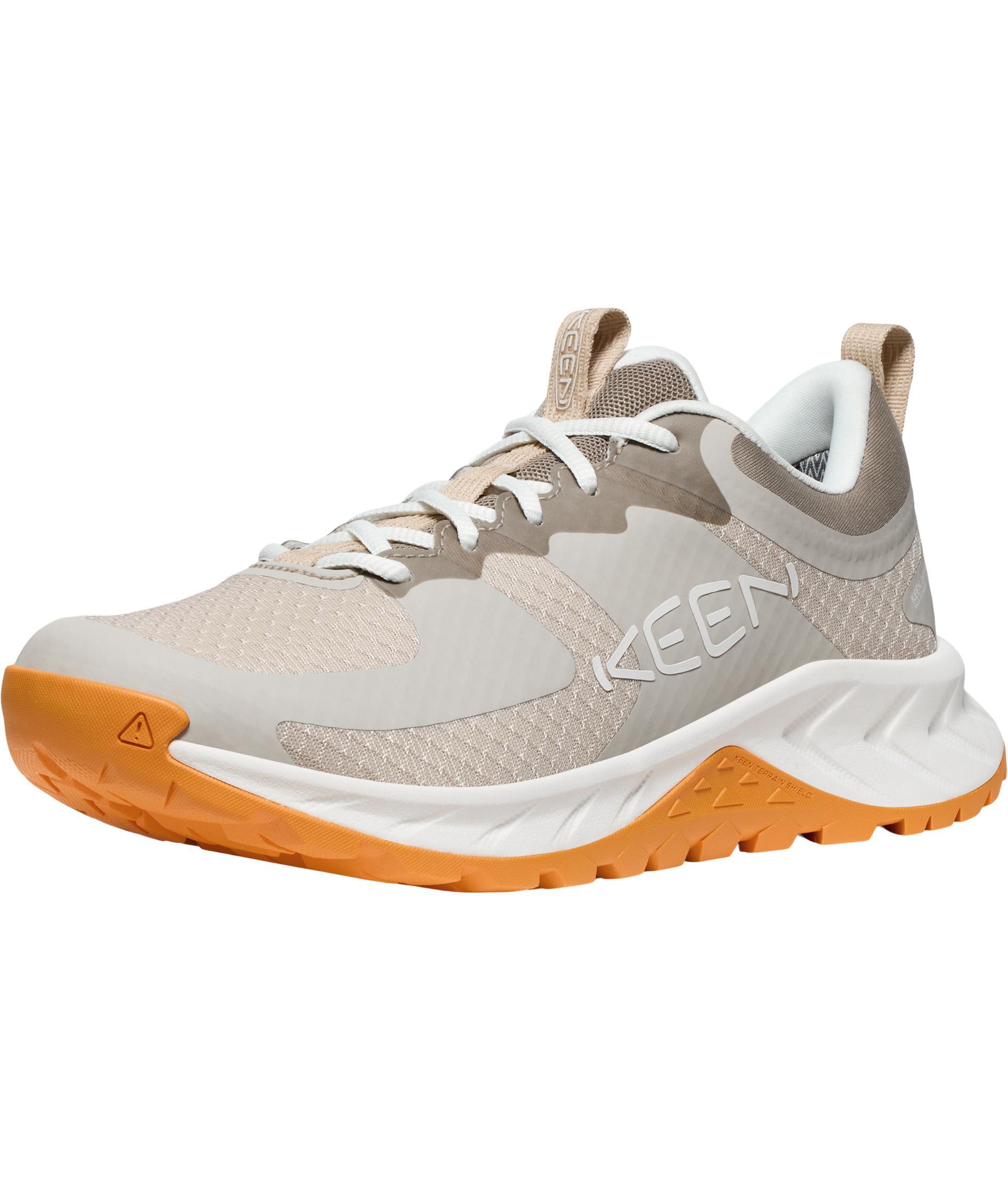 Keen Versacore WP women's hiking shoes, Plaza taupe/orange pepper, large image number 3