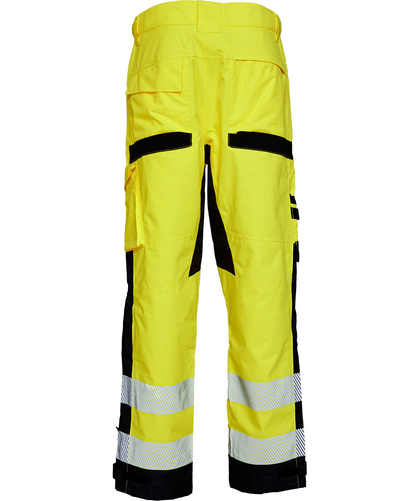 ELKA Visible Xtreme arbejdsbukser, Hi-vis Gul/Sort, large image number 1
