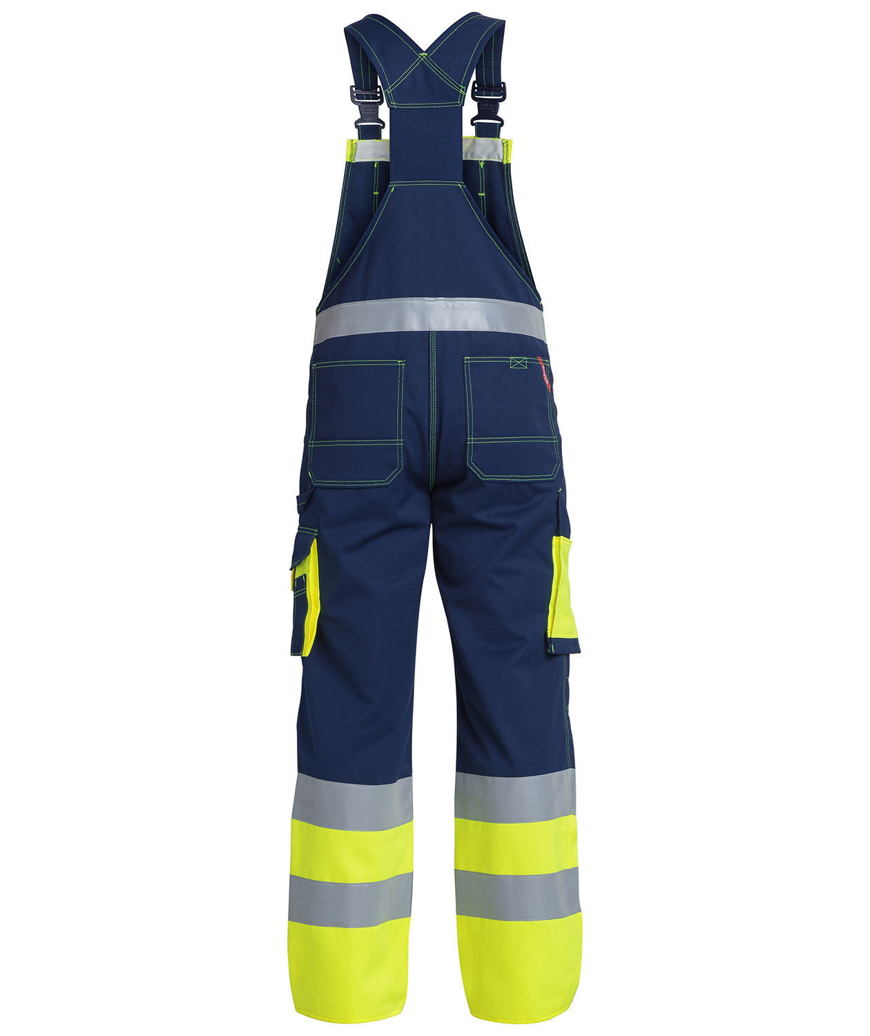 Engel arbetsh&auml;ngselbyxa, Marin/Hi-Vis gul