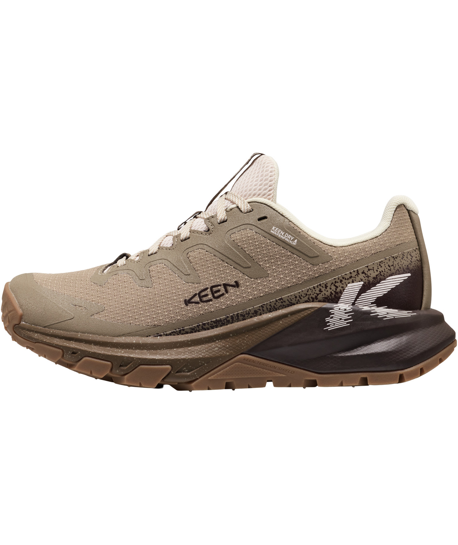 Keen Targhee Apex WP dame tursko, Brindle/Peach Blush, large image number 3