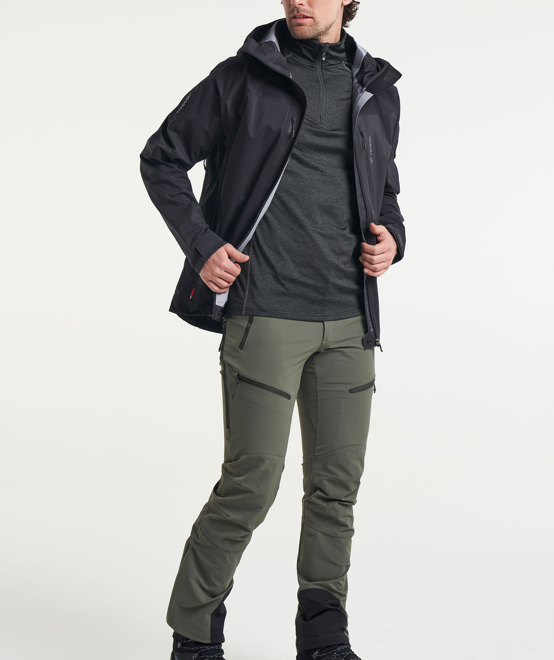 Tenson TXlite Flex bukse, Dark Olive, large image number 1