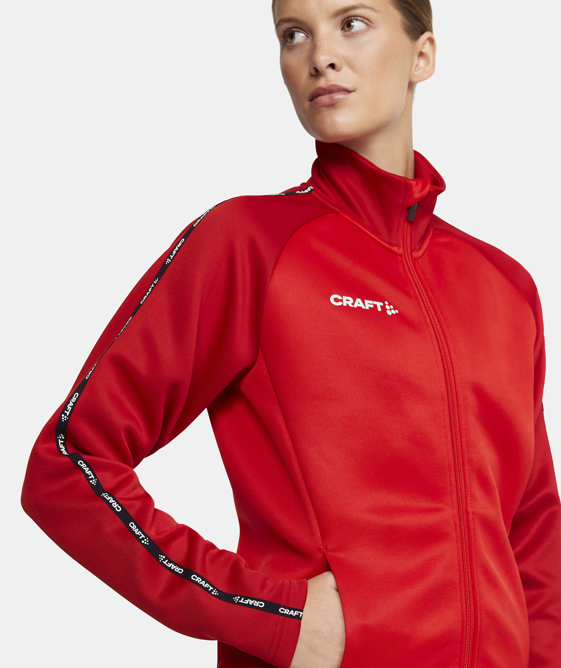 Craft Squad 2.0 cardigan dam, Bright Red-Express, large image number 3