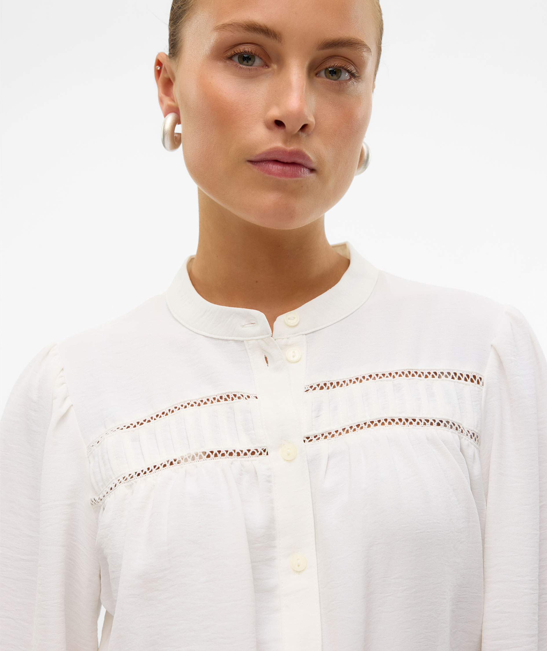 Vero Moda VMEMMA damebluse, Snow White, large image number 3