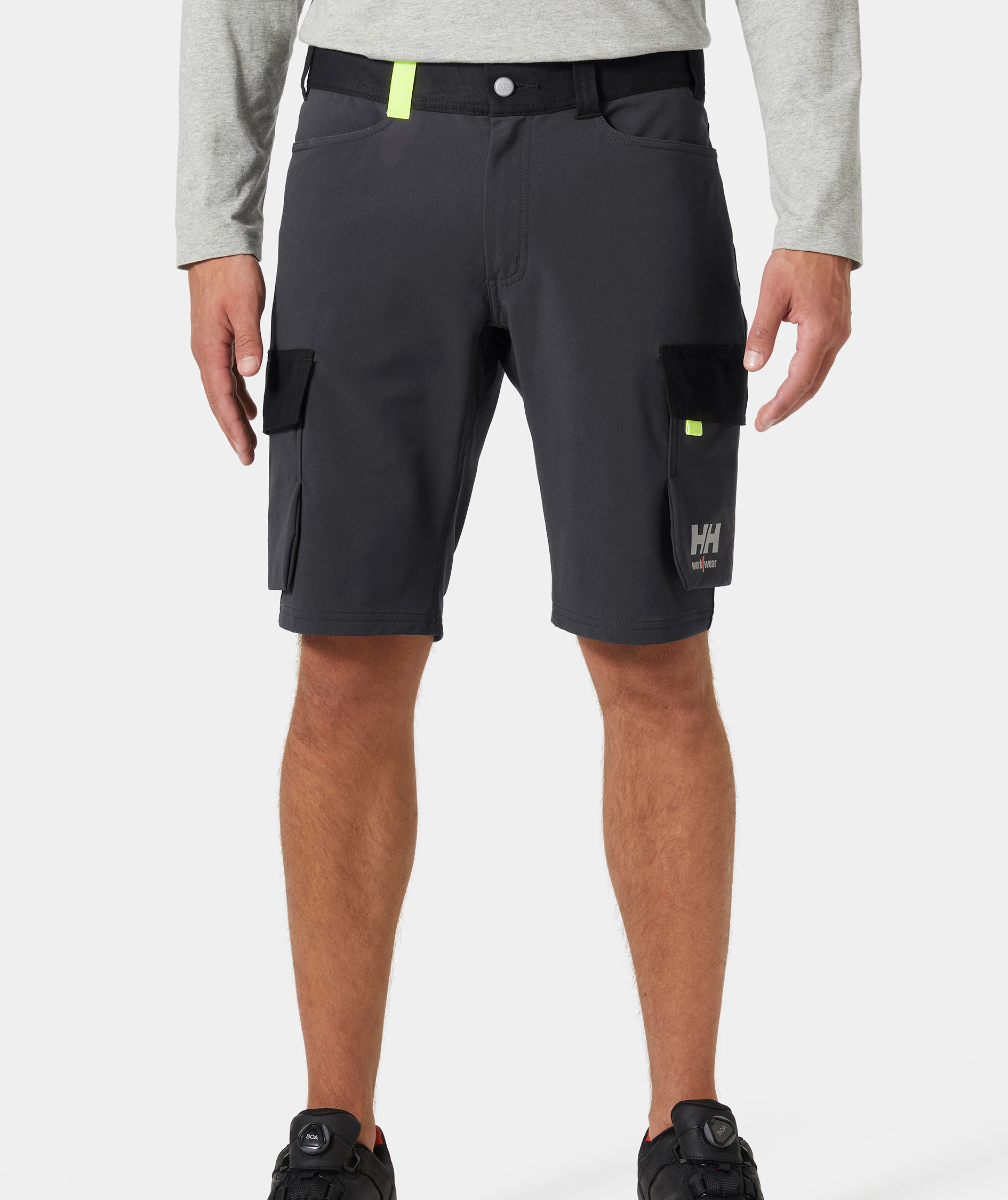 Helly Hansen Oxford 4X Connect&trade; cargoshorts full stretch, Ebony/Black