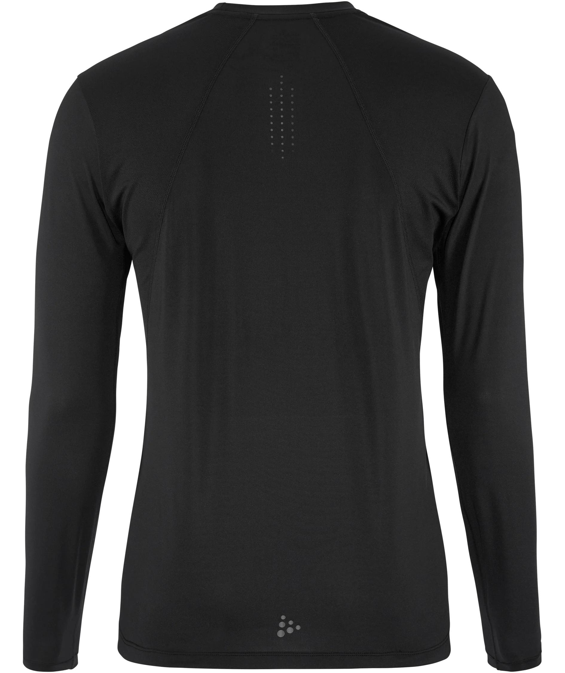 Craft ADV Essence lang&aelig;rmet T-shirt, Black, large image number 2