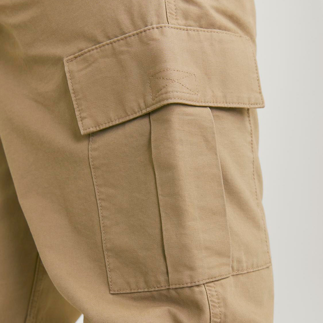 Jack & Jones Plus JPSTKANE JJBARKLEY Cargohose, Elmwood, large image number 4