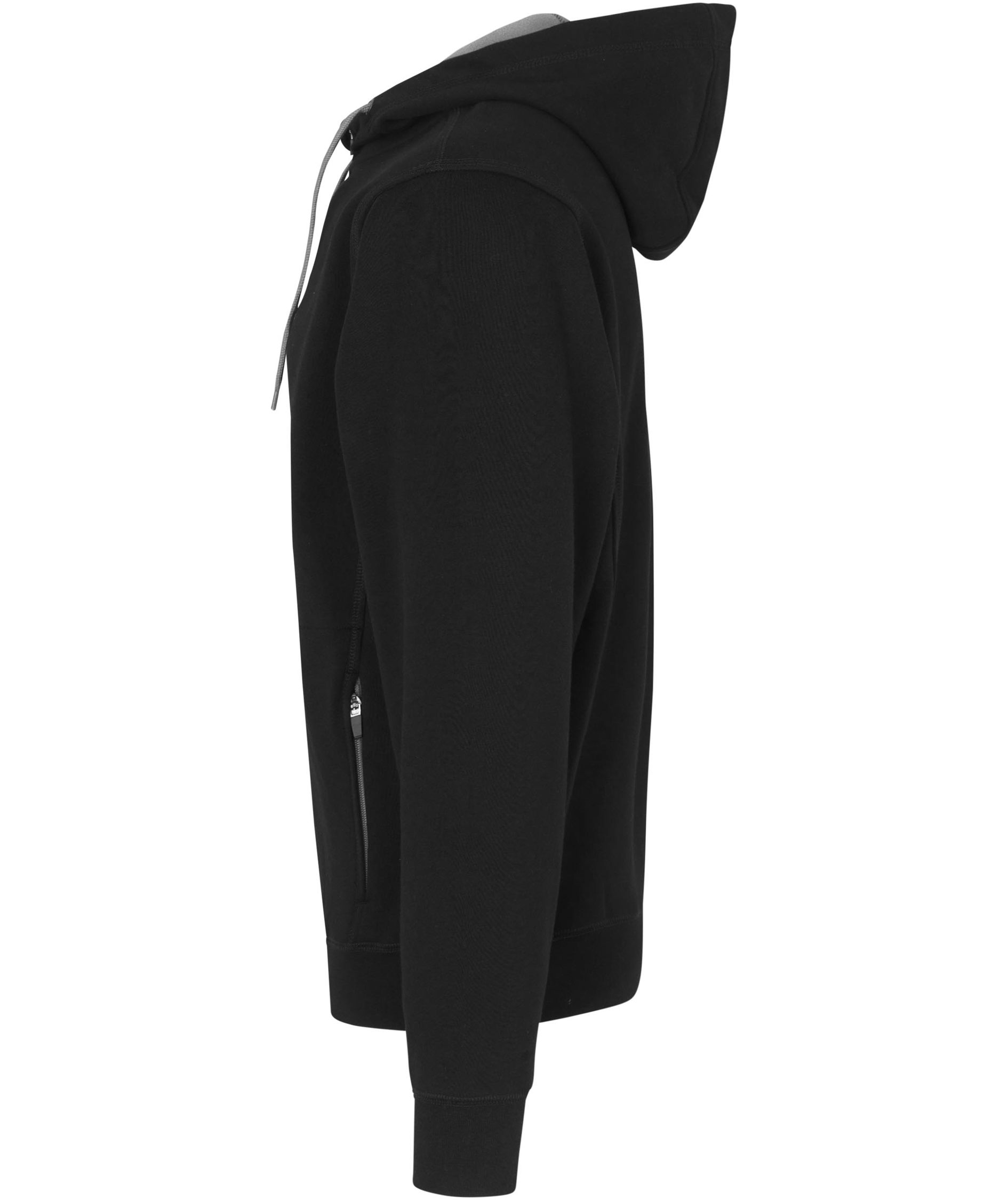 ID bonded hettegenser med glidel&aring;s, Svart, large image number 2