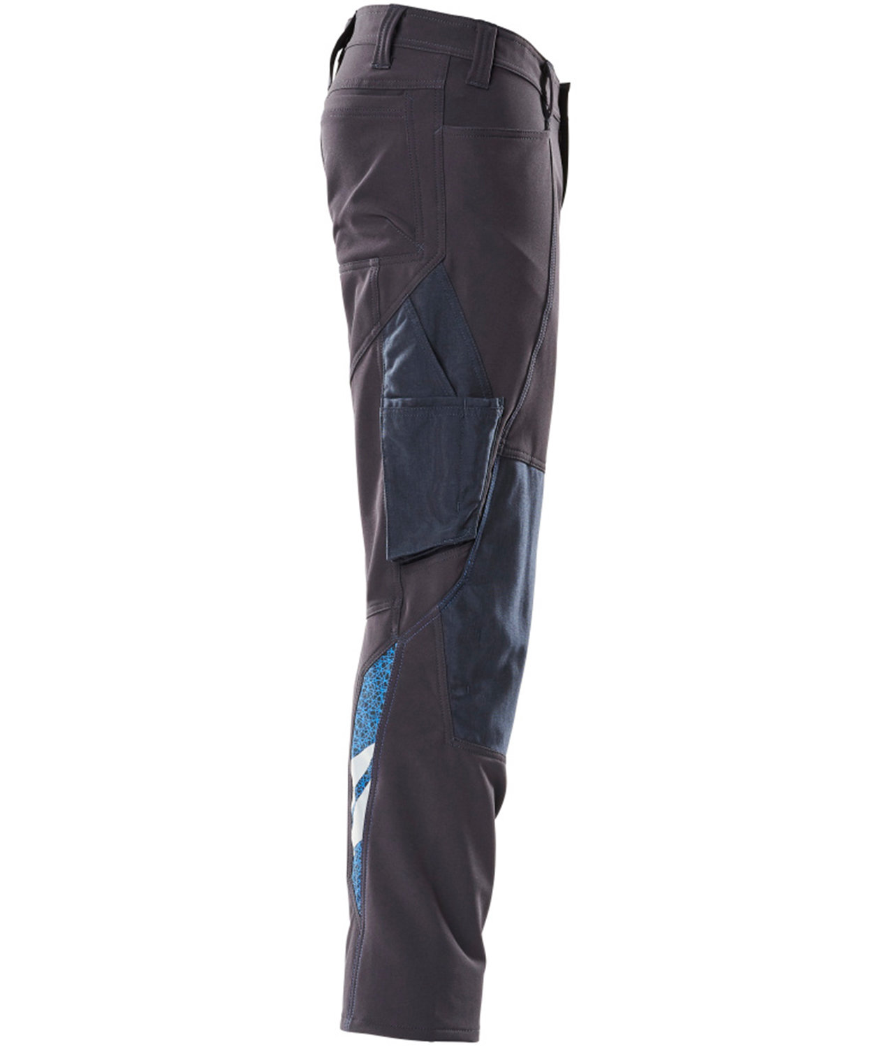 Mascot Accelerate Arbeitshose full stretch, Dunkel Marine, large image number 2