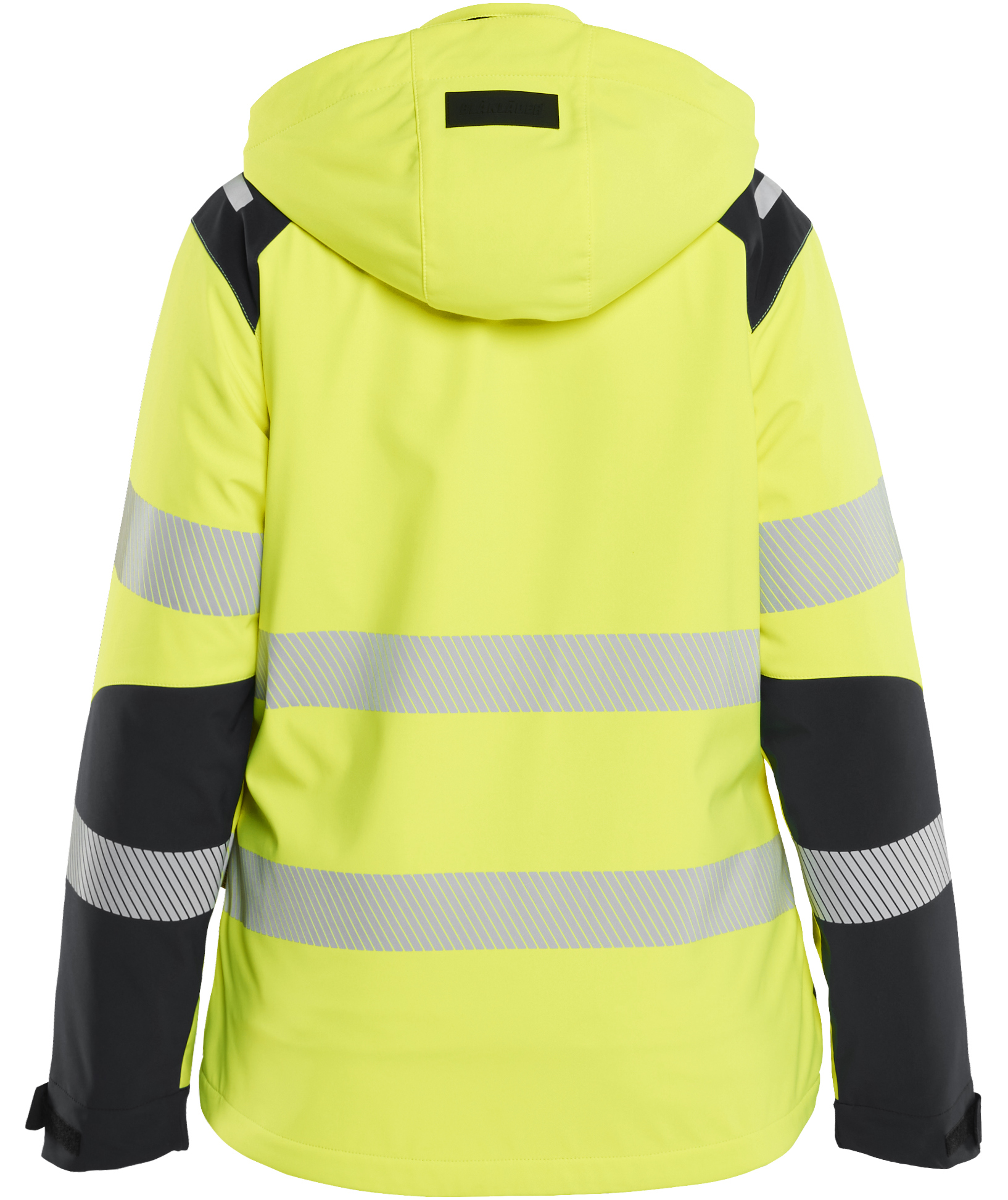 Bl&aring;kl&auml;der lightweight lined softshell jacket, Hi-vis Yellow/Black, large image number 1