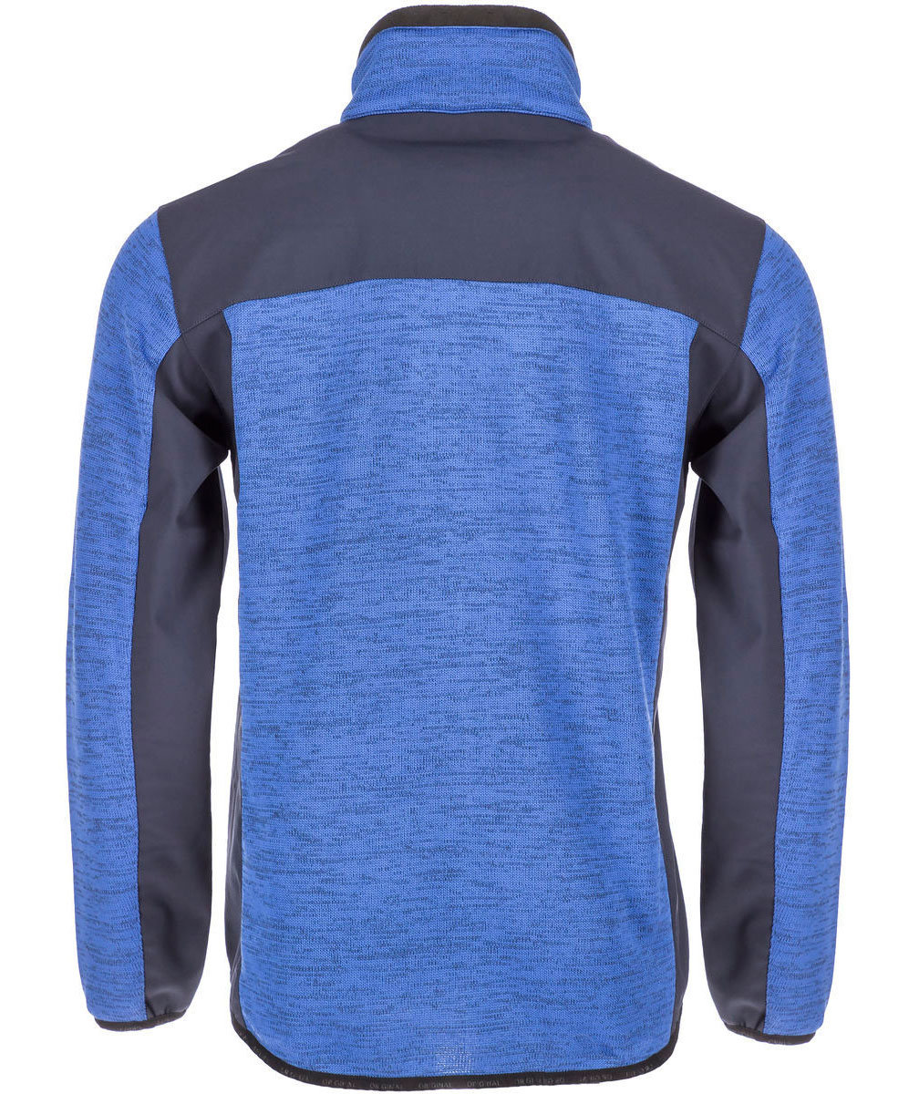 Kramp Original Bodkin stickadjacka, Kungsbl&aring;/Marin