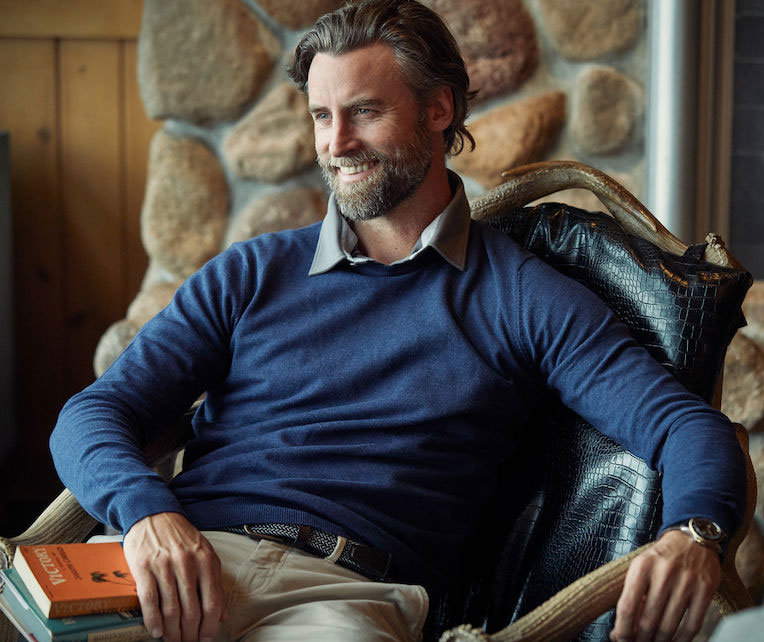 Cutter & Buck Oakville striktr&oslash;je, Deep Navy, large image number 4