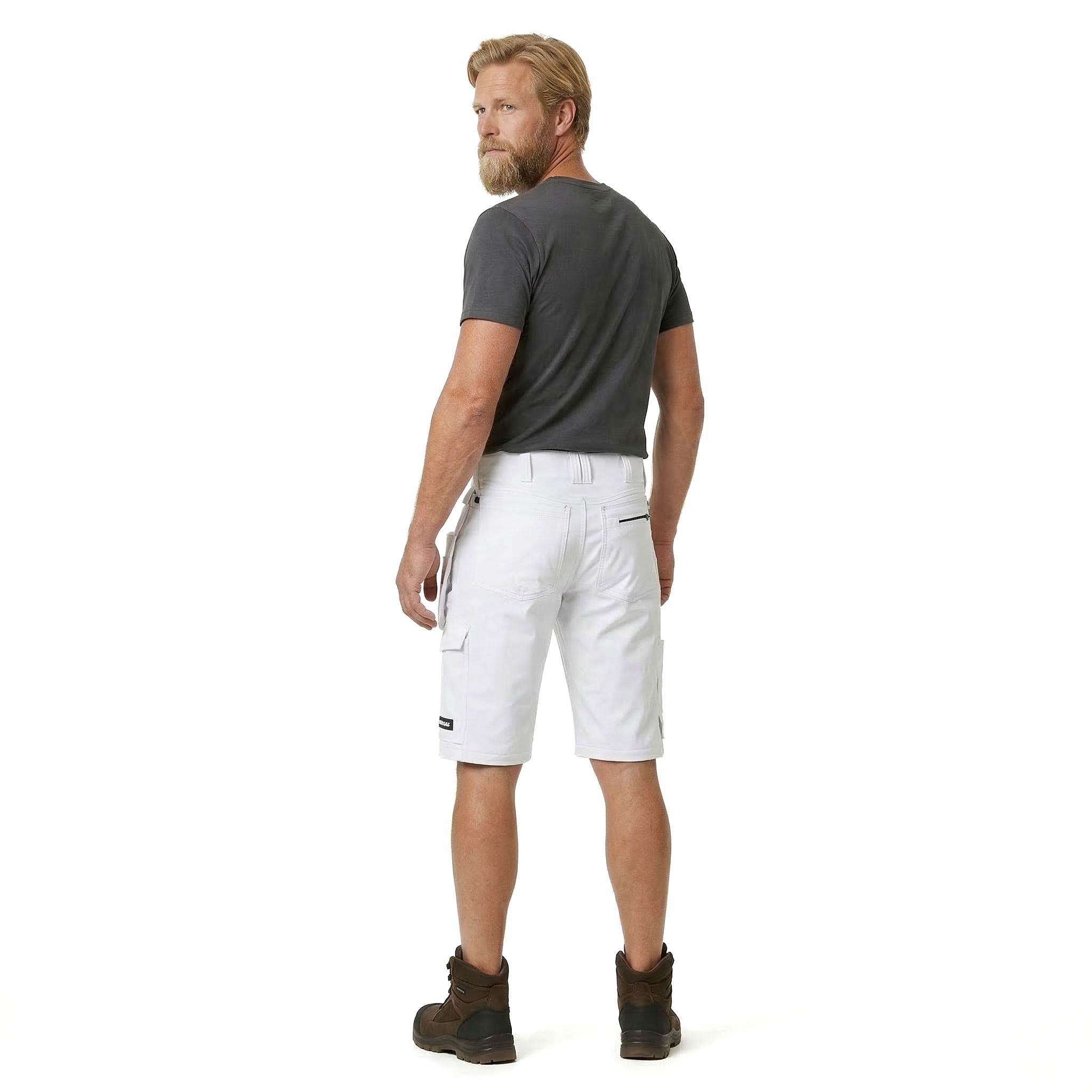 Kansas Evolve craftsman shorts Full stretch, White, large image number 3