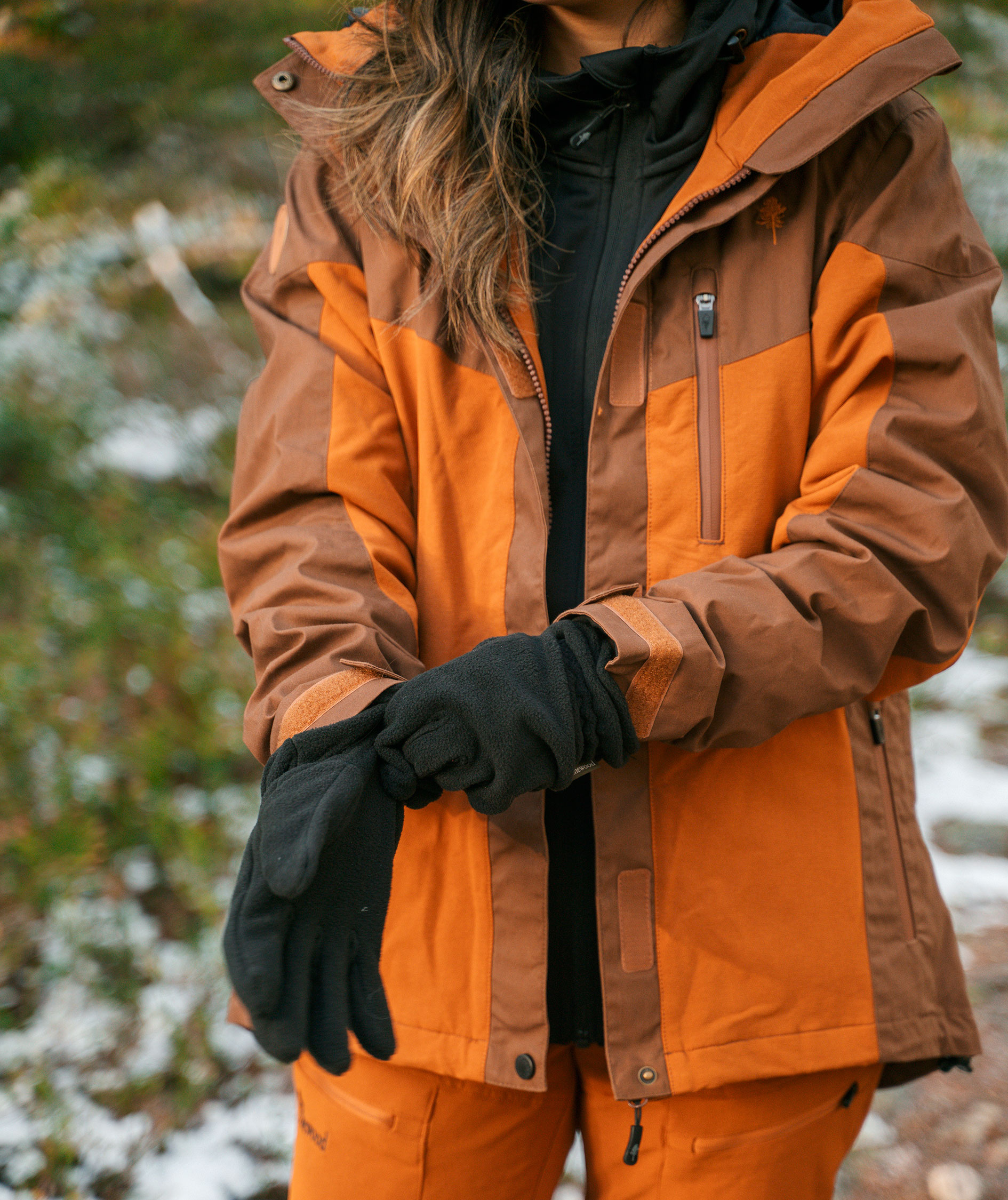 Pinewood&nbsp;Finnveden Hybrid Extreme damejakke, Fudge/Nougat, large image number 10