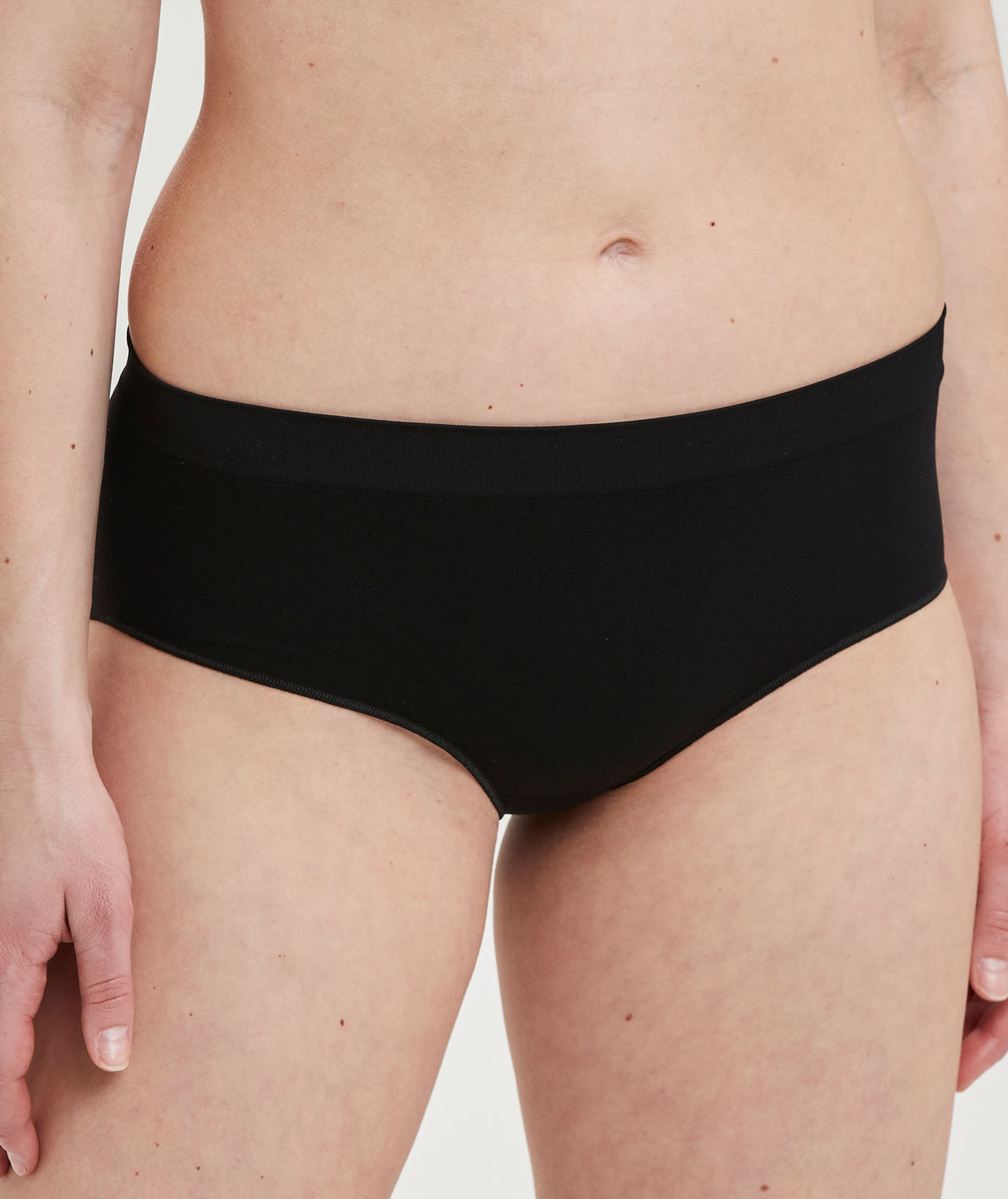 Decoy Mikrofiber hipsters dam, Svart, large image number 2