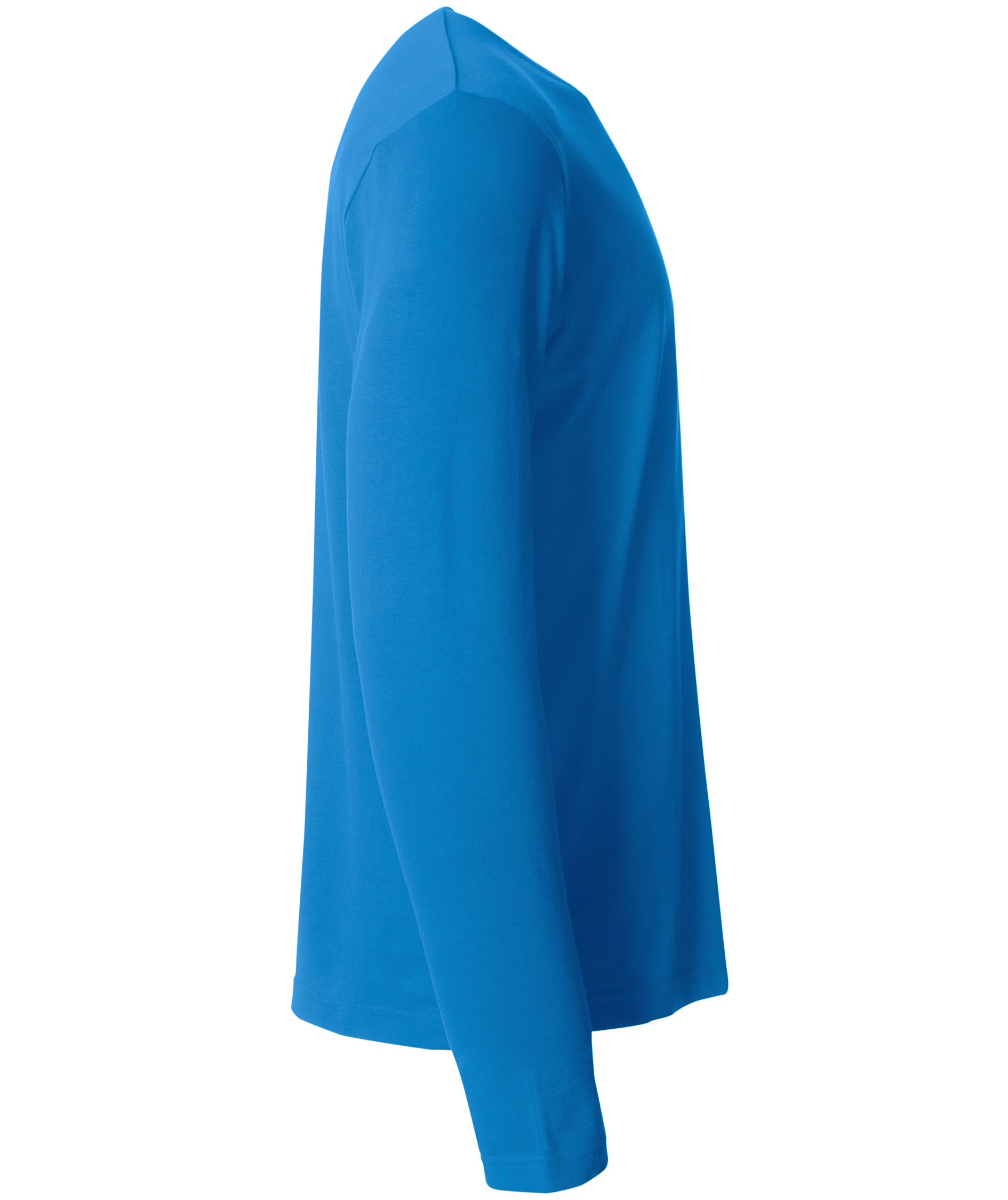 Clique Basic-T l&aring;ng&auml;rmad T-shirt, Royal Blue, large image number 2