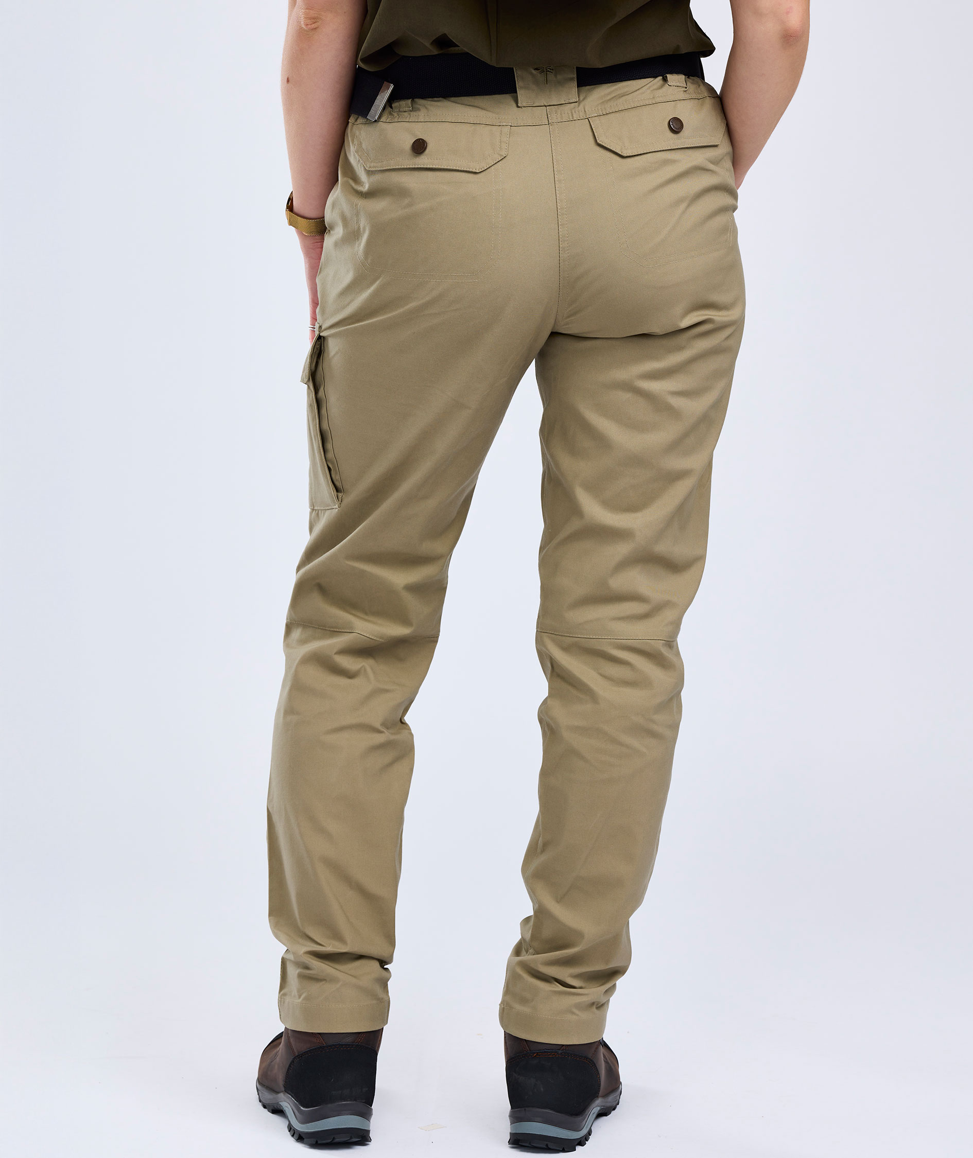 Pinewood Finnveden Outdoor damebukser, Light Khaki, large image number 3