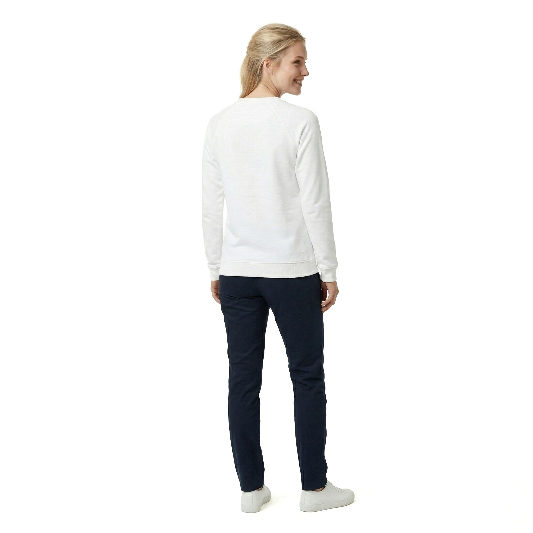 ID Core dame sweatshirt, Hvid, large image number 3
