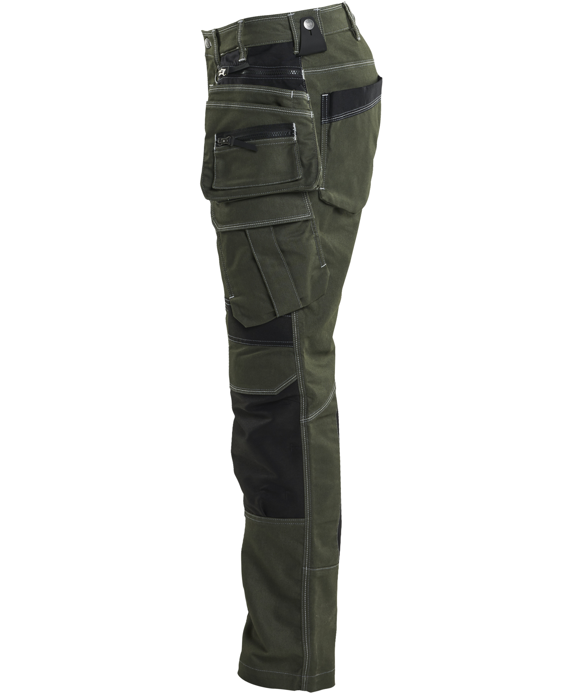 Bl&aring;kl&auml;der craftsman trousers X1900, Forest green/black, large image number 3