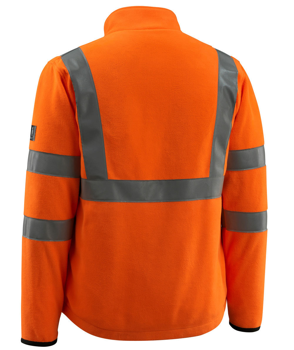 Mascot Safe Light Mildura fleecejakke, Hi-vis Orange, large image number 2