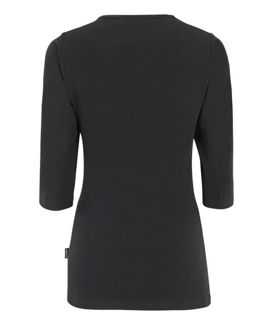  Hejco 3/4 sleeved maternity T-shirt, Black