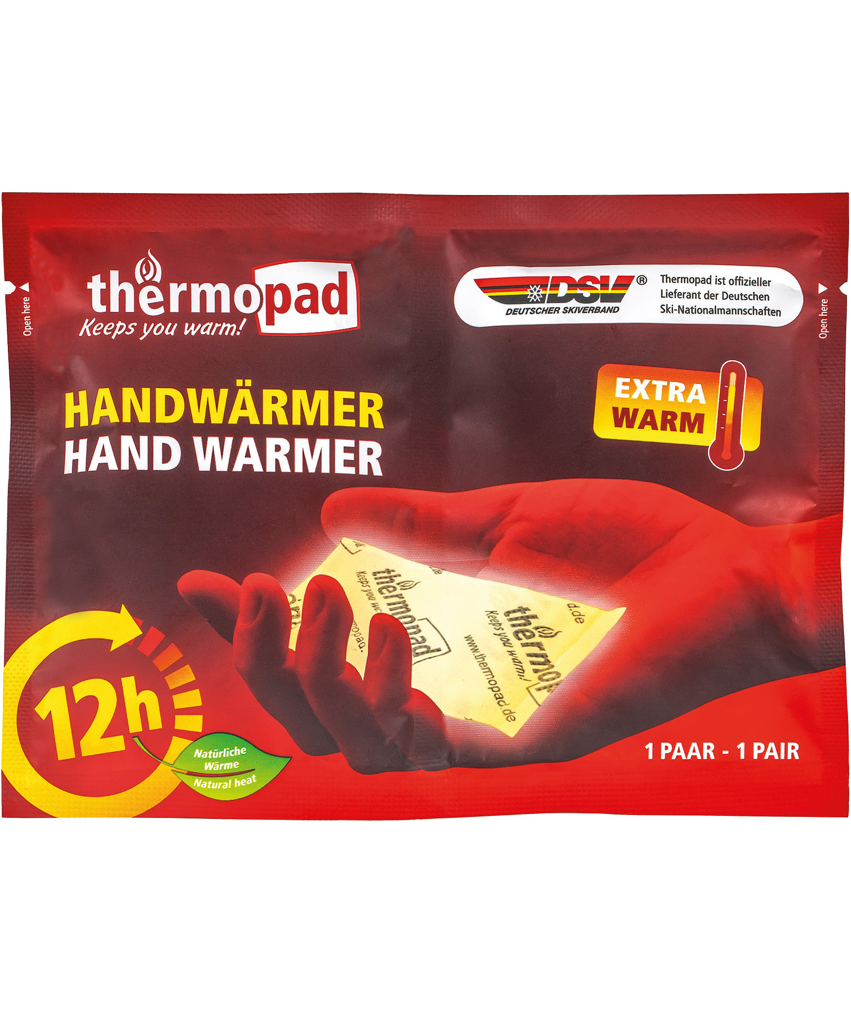 Thermopad handv&auml;rmare, Vit