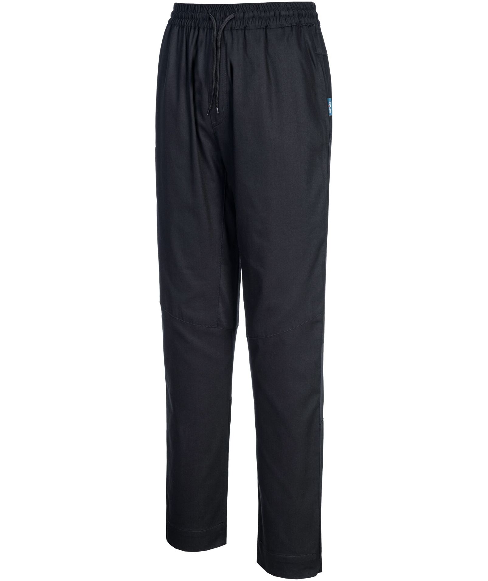 Portwest C076 MeshAir chef trousers, 100% cotton, Black, large image number 2