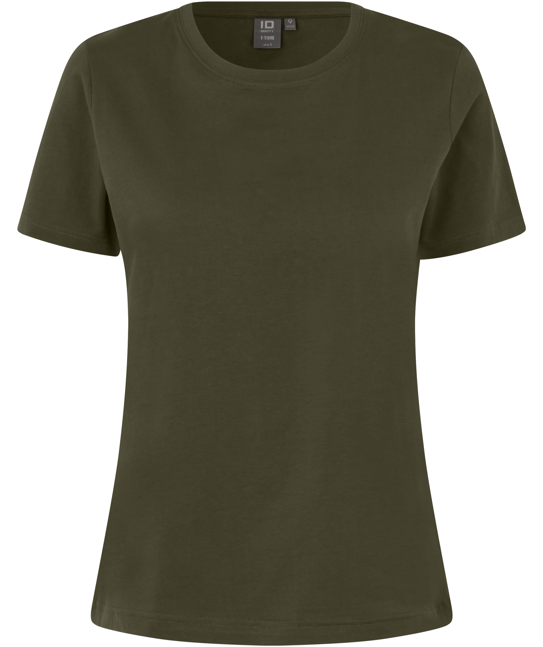 ID T-Time T-shirt dam, Oliv, Oliv, swatch