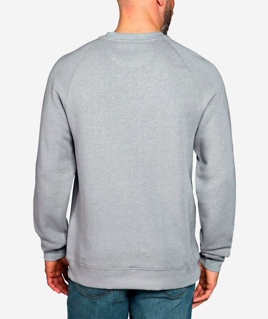 Carhartt Crewneck sweatshirt, Asphalt Heather, large image number 2