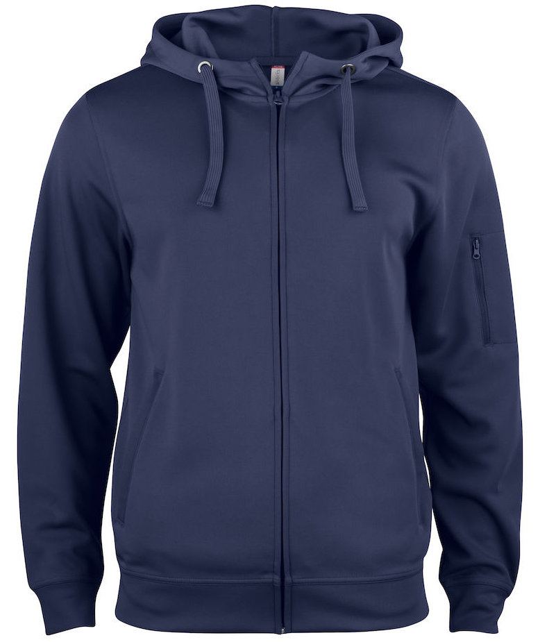 Clique Basis Active hettegenser med glidel&aring;s, M&oslash;rk Marine