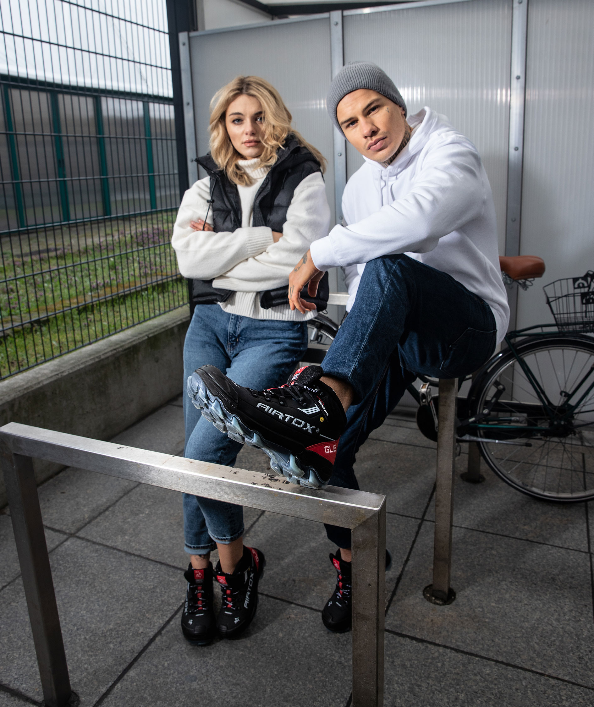 Airtox GL6 sikkerhedsst&oslash;vletter S3, Sort, large image number 19