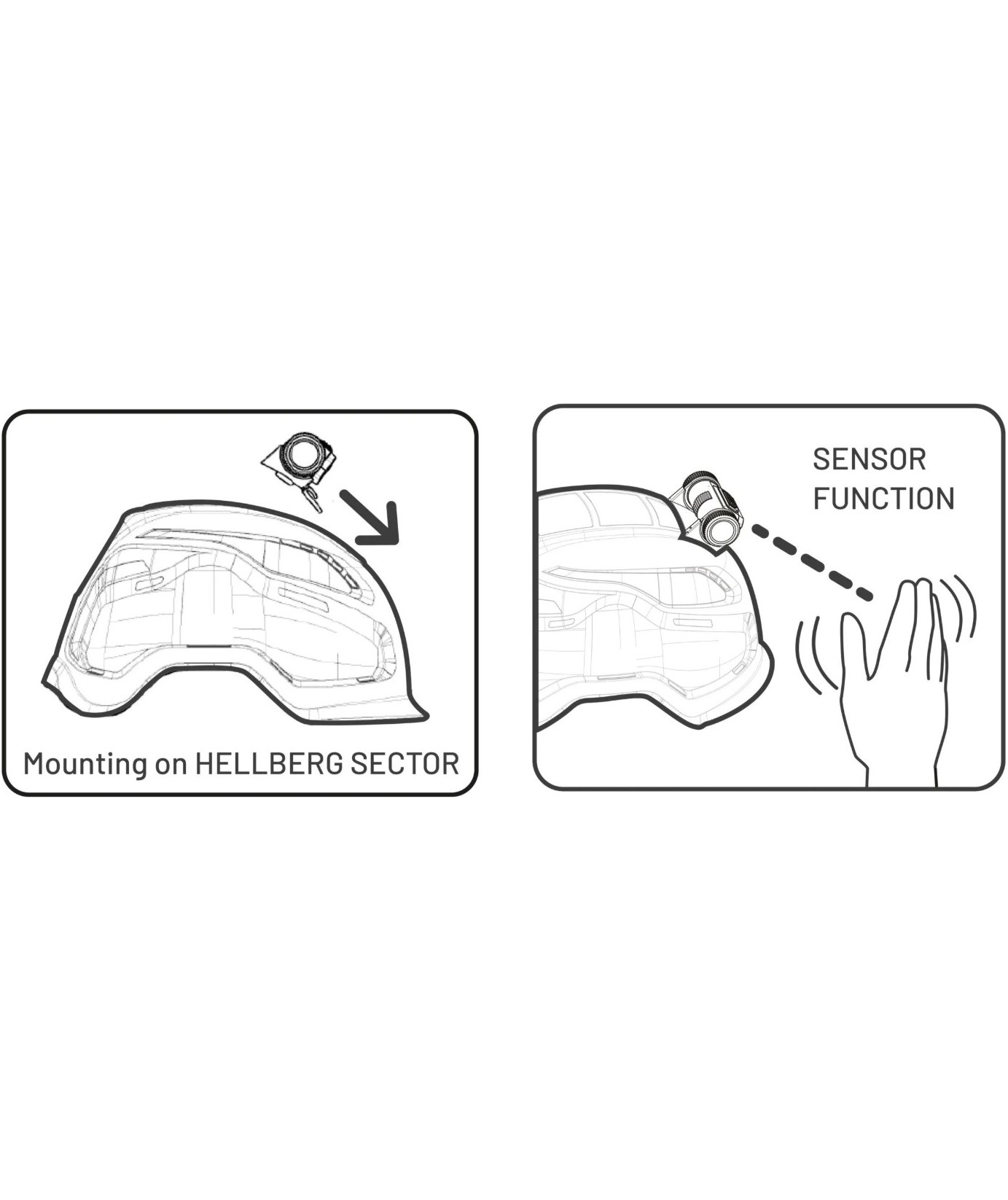 Scangrip Horizon pandelampe, Bl&aring;/Sort, Bl&aring;/Sort, large image number 7