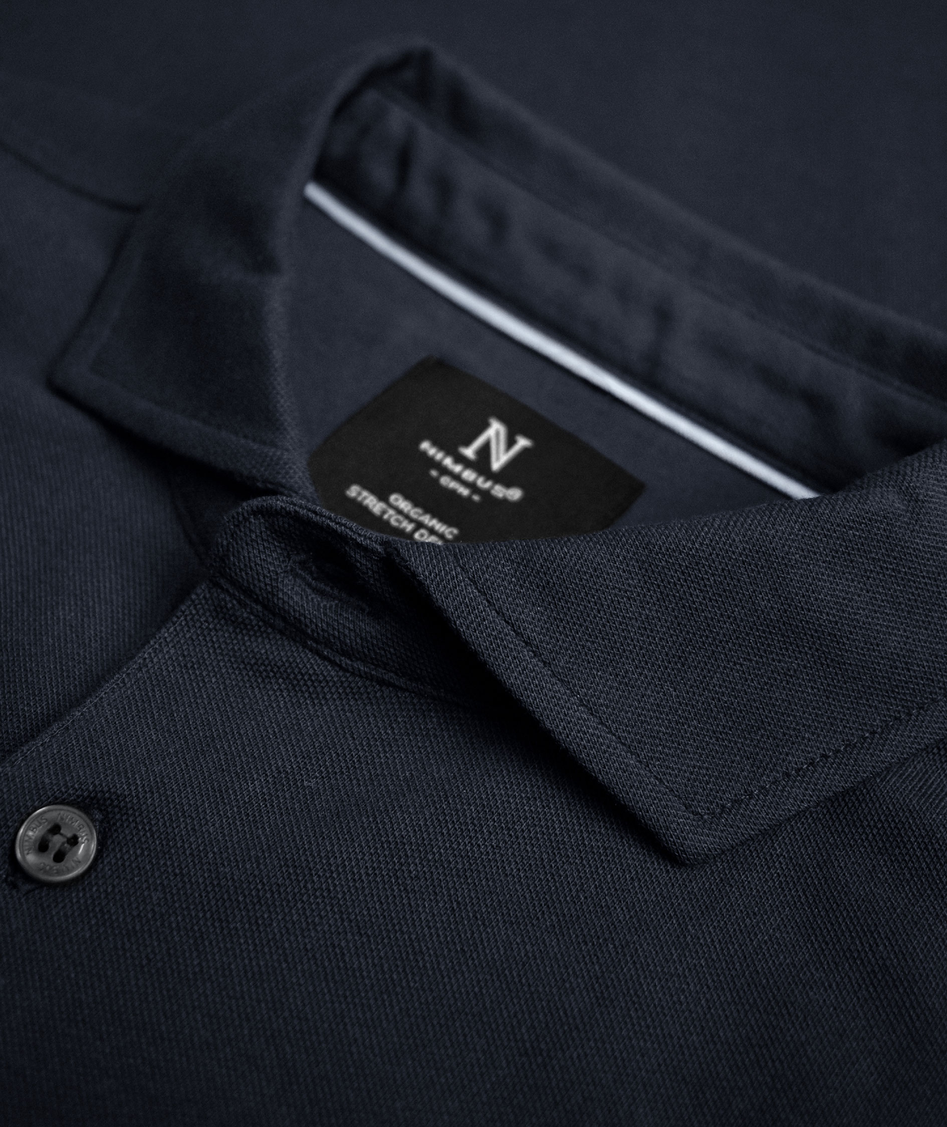 Nimbus Princeton Polo T-shirt, Dark navy, large image number 3