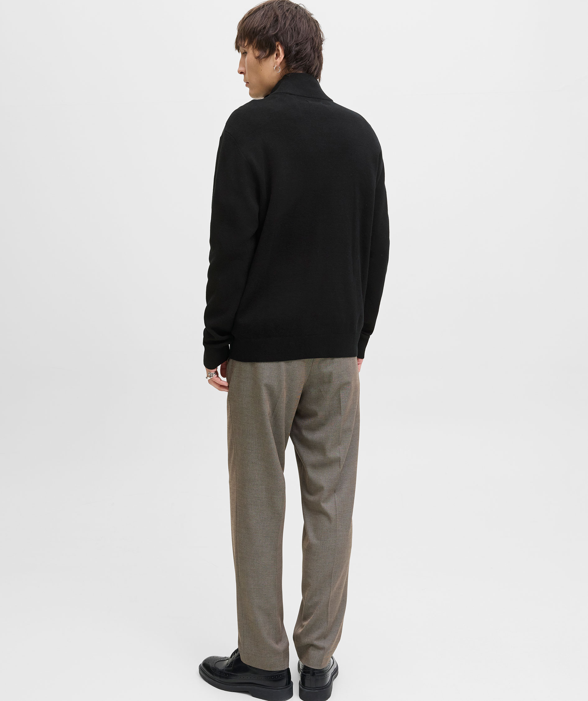 Jack & Jones JJEPERFECT hybrid cardigan, Black, large image number 2