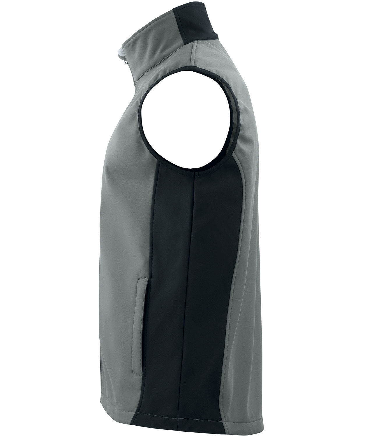 ProJob softshellv&auml;st 3702, Gr&aring;, large image number 2