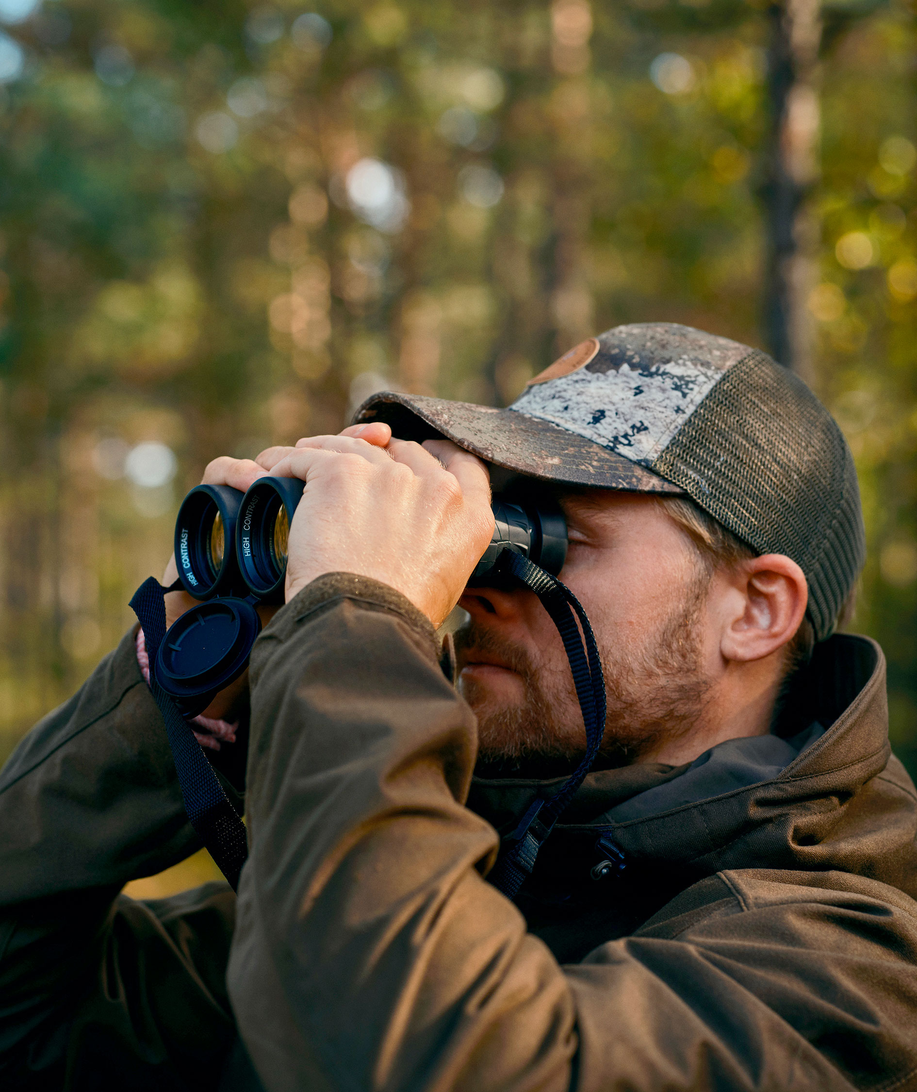 Pinewood Hunters Mesh kasket, Strata/Moss Green, Strata/Moss Green, large image number 7