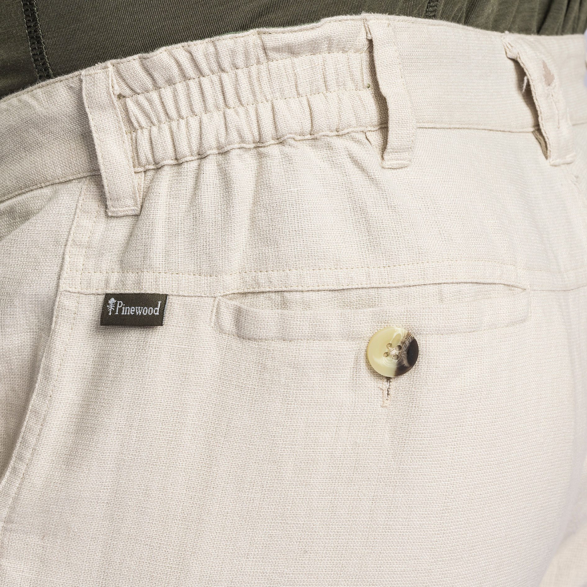 Pinewood&nbsp;V&auml;rnamo NartureSafe bukser med h&oslash;r, Linen Beige, large image number 5