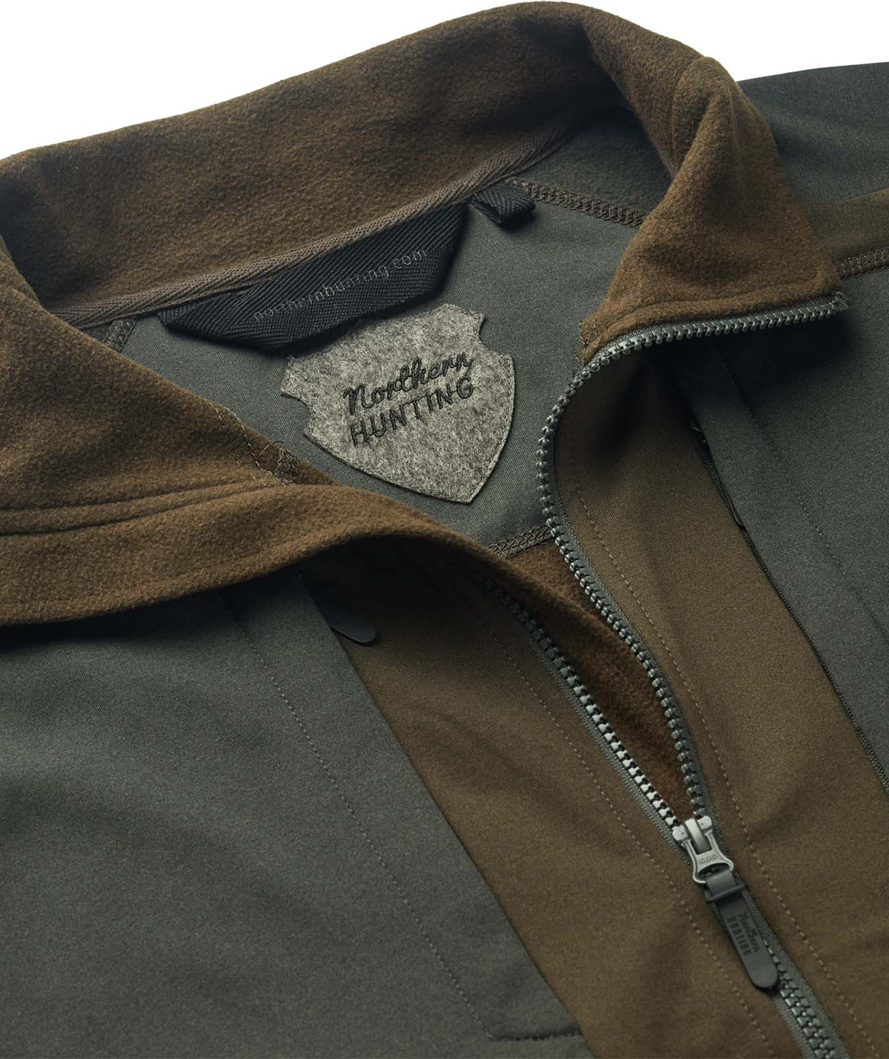 Northern Hunting Jokull fleecejacka, Gr&ouml;n, large image number 4