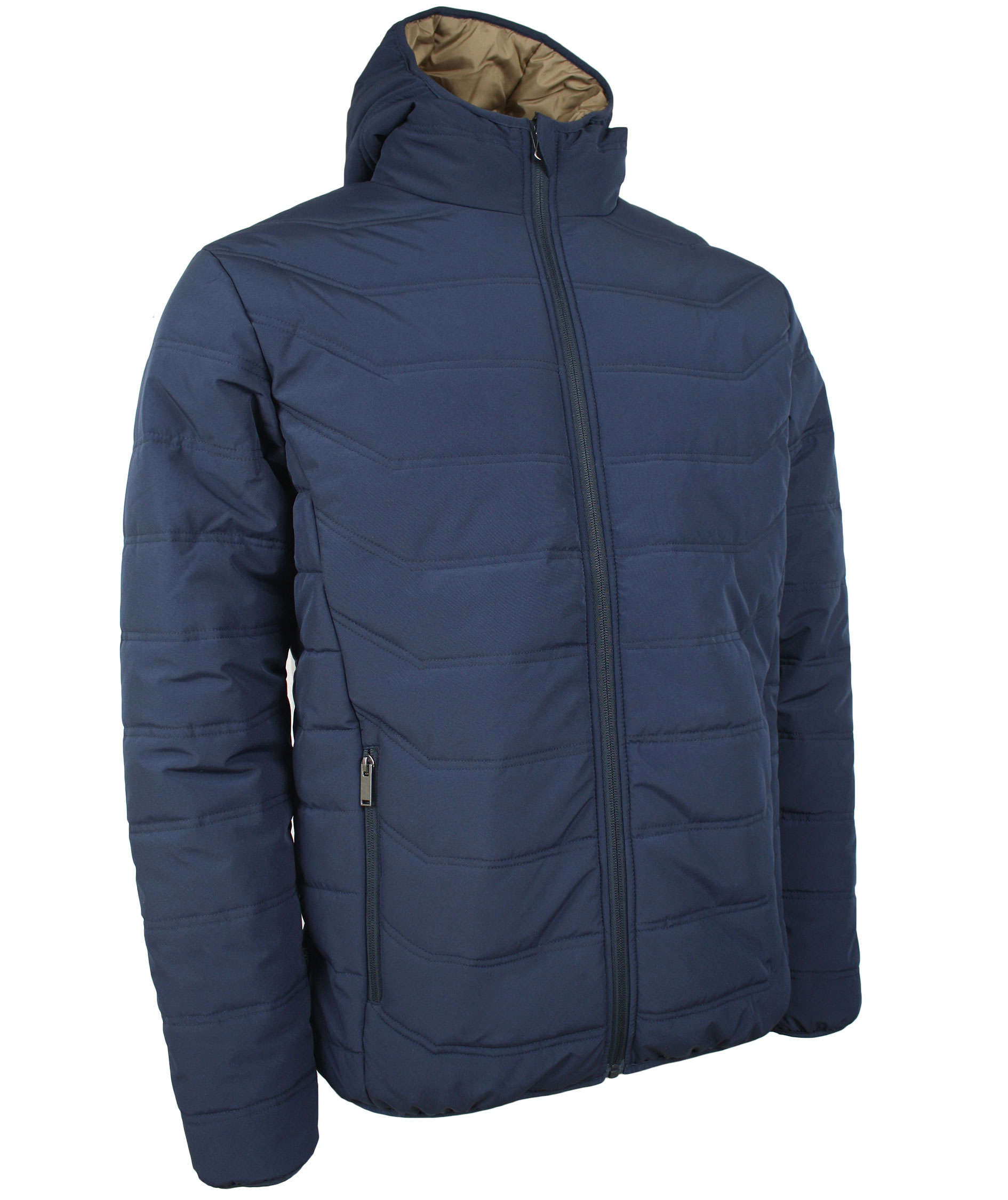 Lyngs&oslash;e vendbar vinterjakke, Marine/Sand, large image number 0