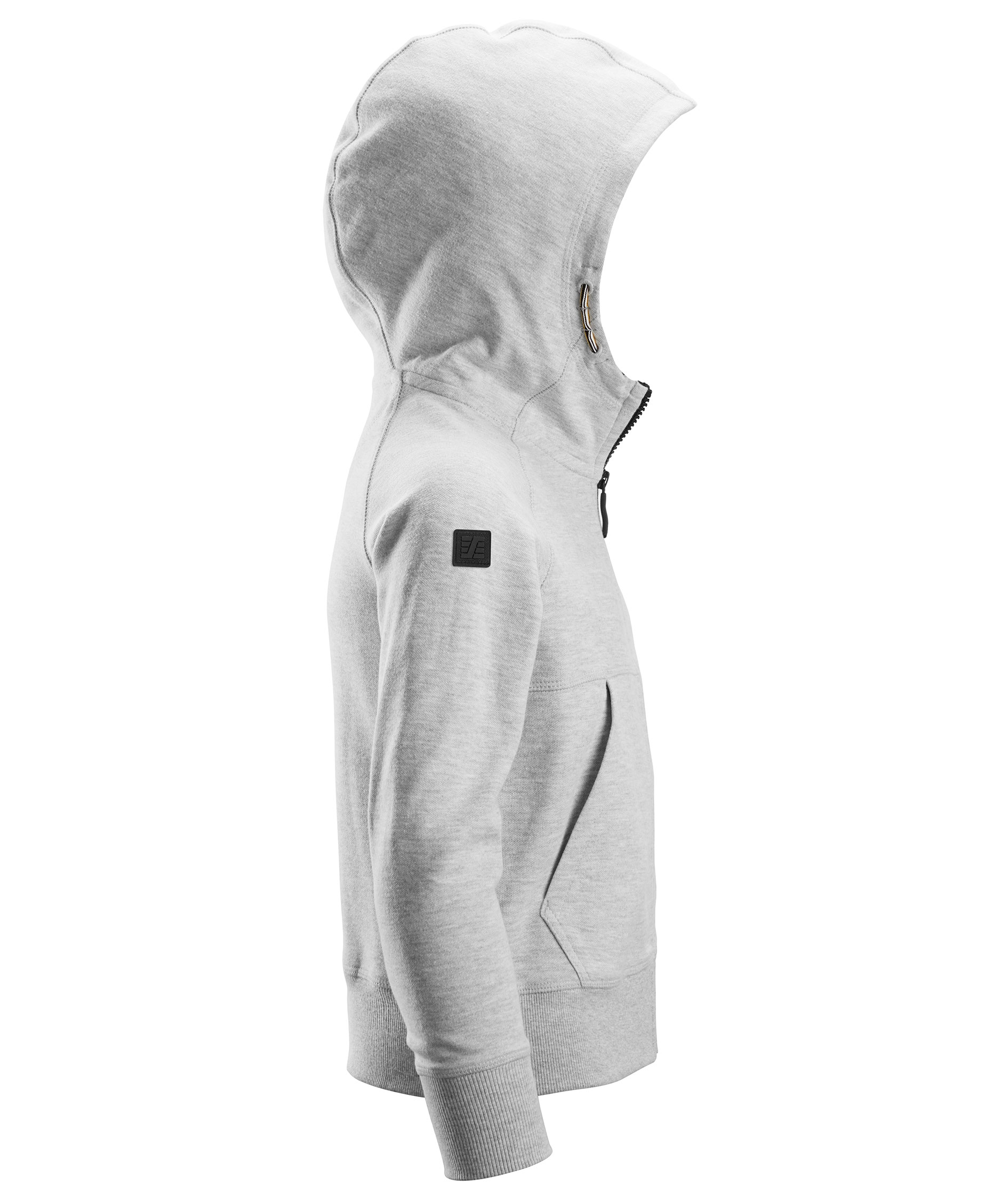 Snickers hoodie 7512  for kids, Light grey mottled, large image number 3