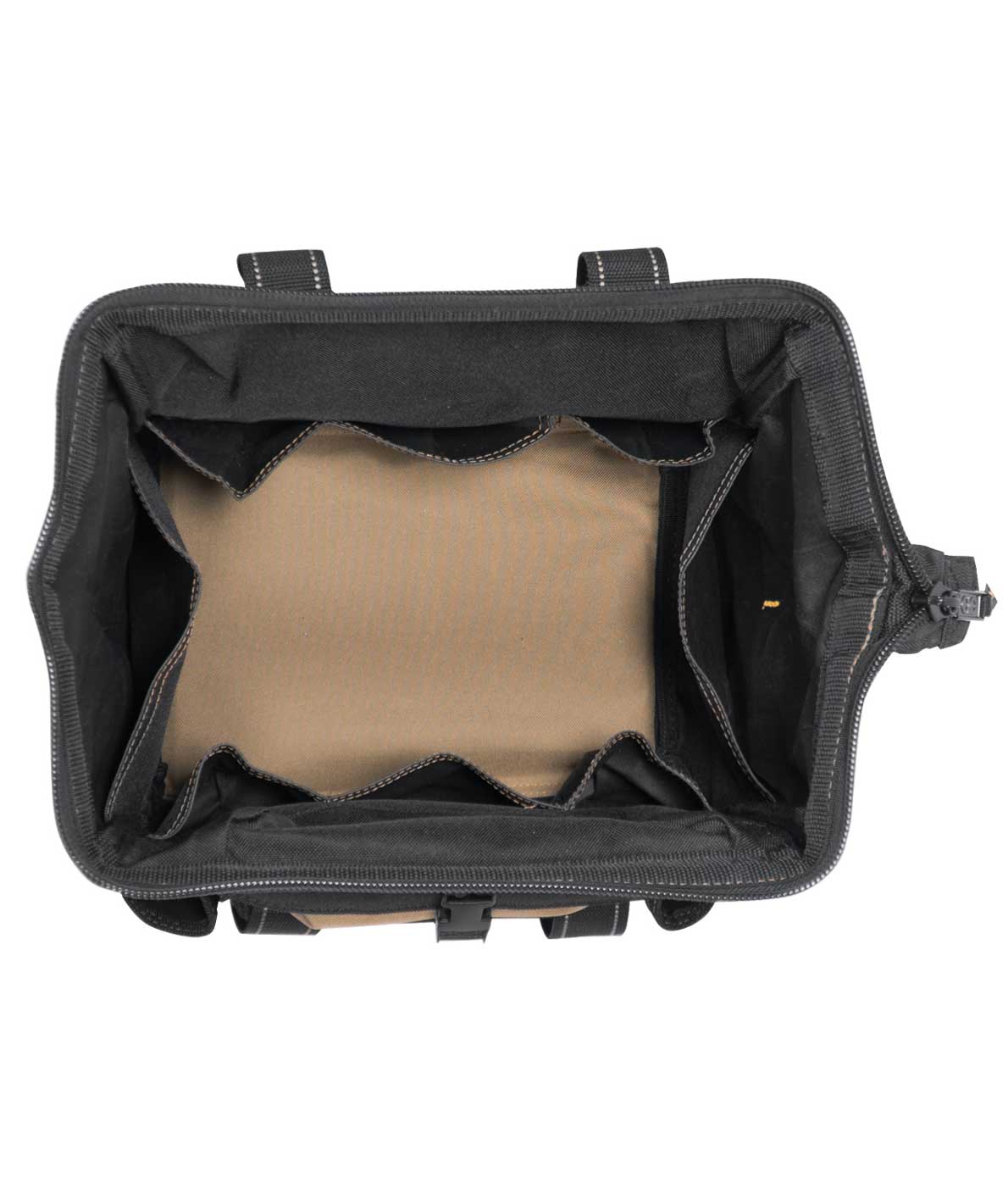 CLC Work Gear 1533 small tool bag 14L, Black/Brown, Black/Brown, large image number 2