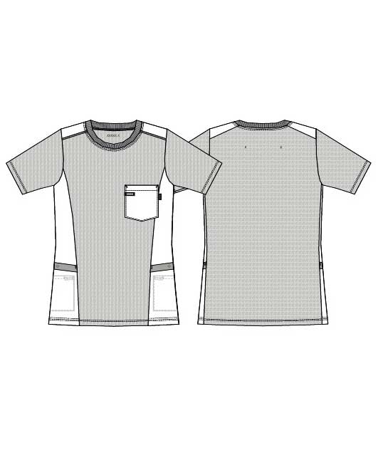 Kentaur women's pique T-shirt, Dusty green, large image number 2