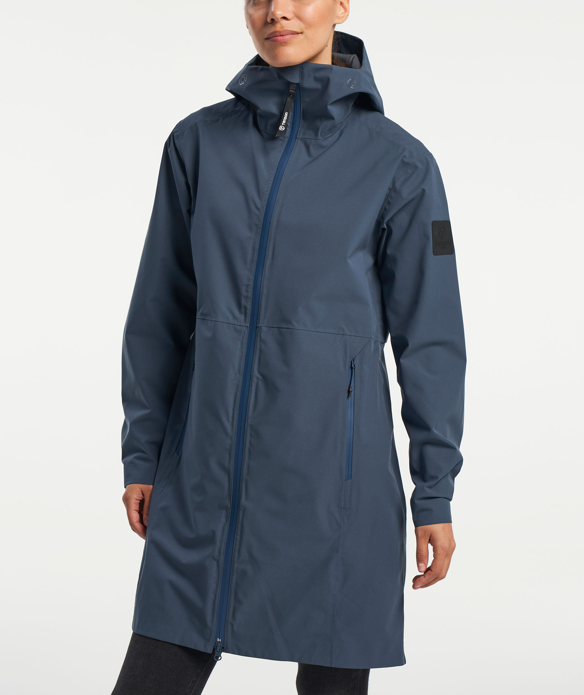 Tenson Misty dame parkas, Dark blue, large image number 8