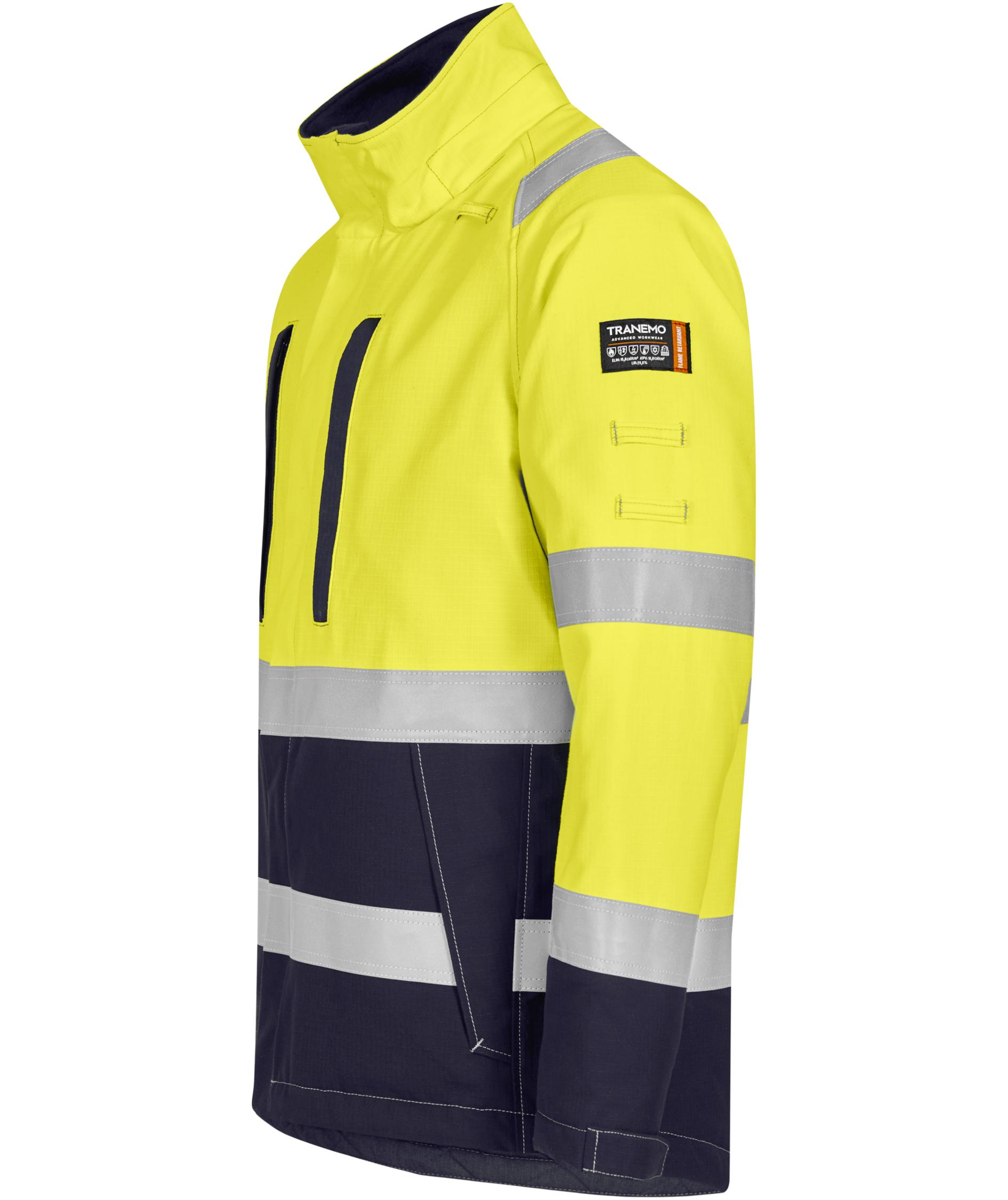 Tranemo Tera TX Winterjacke, Hi-Vis gelb/marine, large image number 2