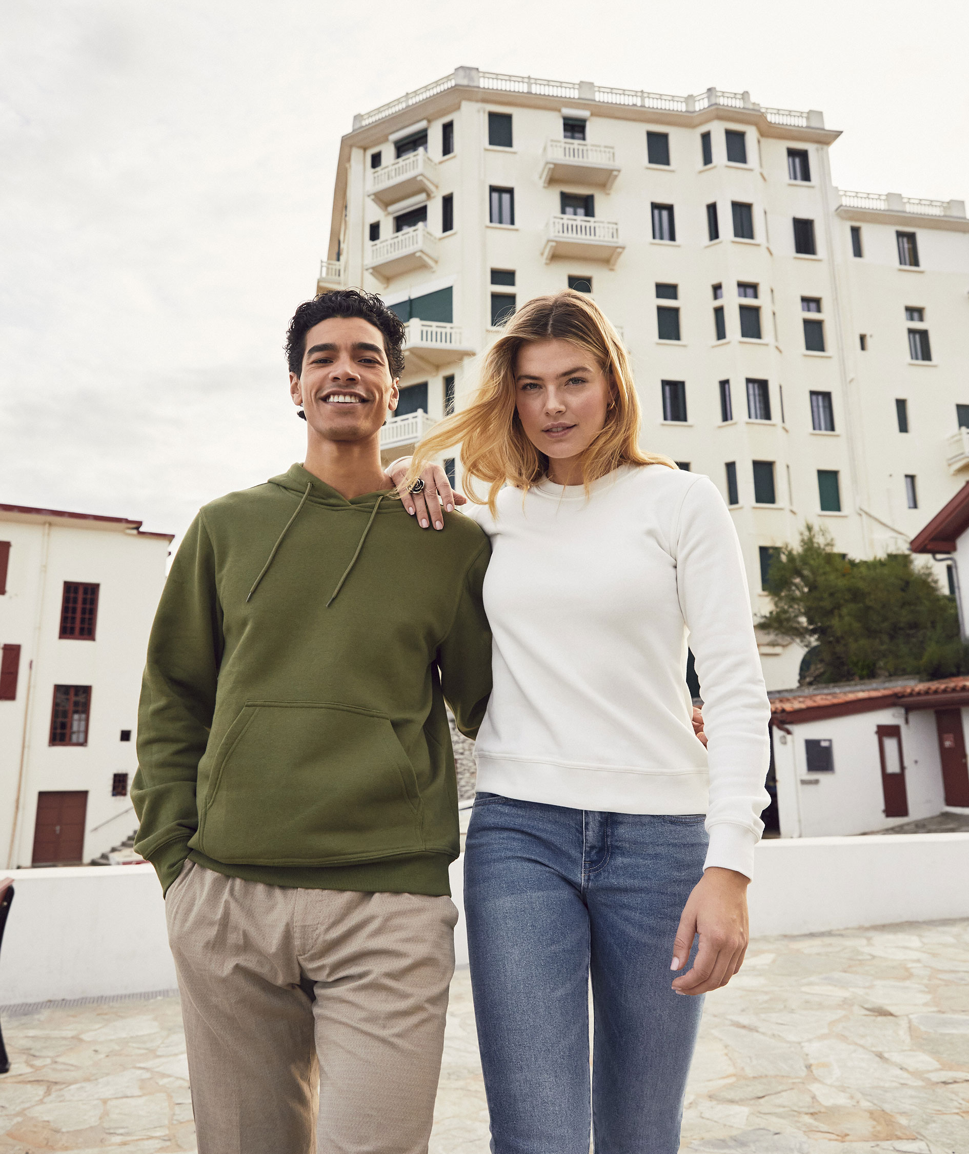 Clique Miami Roundneck sweatshirt, Offwhite, large image number 6