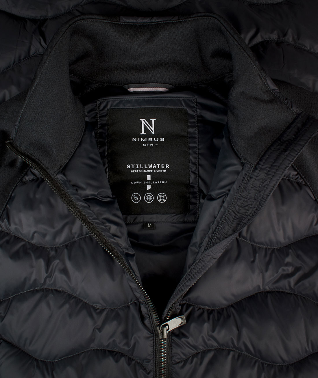 Nimbus Stillwater Damen Hybridjacken, Schwarz, large image number 5