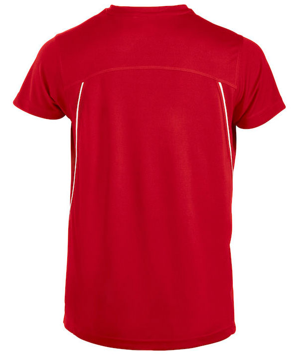Clique Ice Sport-T  T-shirt, Red/White, large image number 2