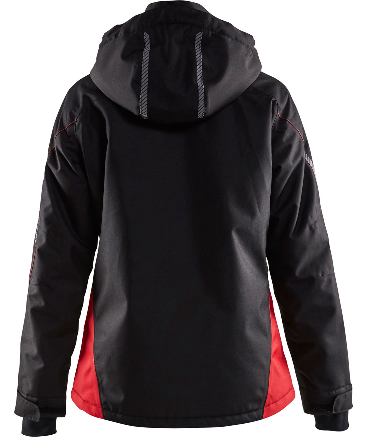 Bl&aring;kl&auml;der Unite vinterjacka dam, Svart/R&ouml;d, large image number 1