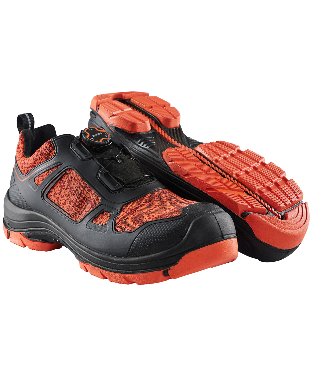 Bl&aring;kl&auml;der Gecko safety shoes S3, Orange/Black, large image number 1