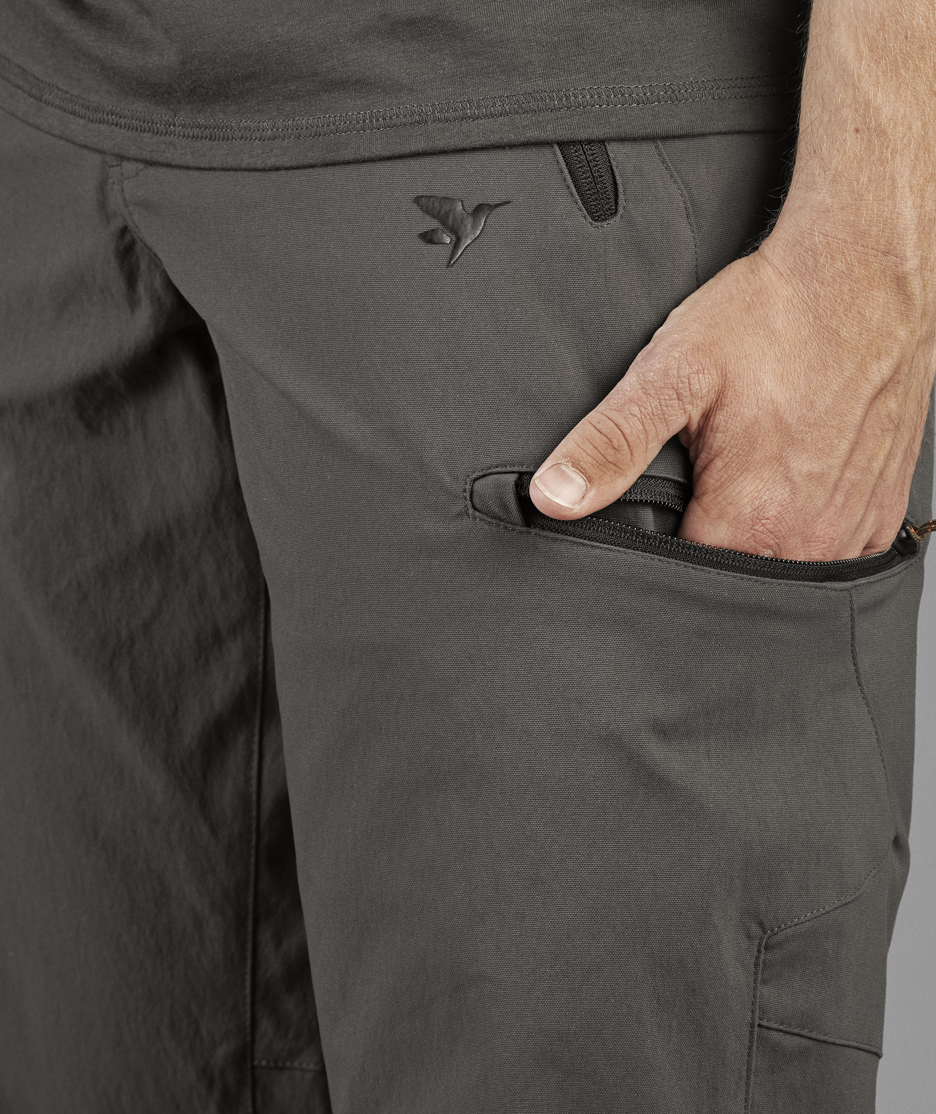 Seeland Outdoor stretch Hose, Raven, large image number 4